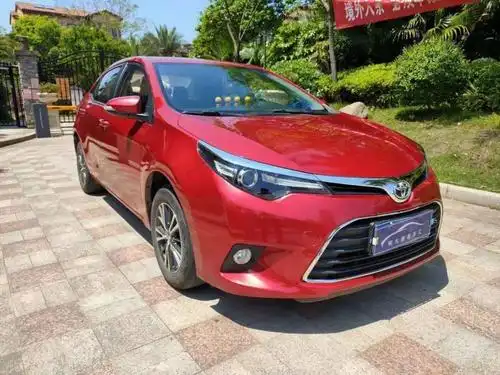 【精品车源】:首付两万多 2016年丰田 雷凌 精英版 到店