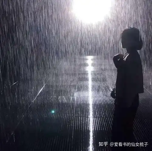 我在阴暗中降落,世界在雨中淹没2.别人在等伞我在等雨停1.