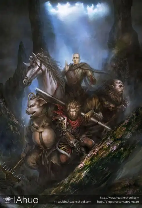 冯伟笔下的暗黑西游记,震撼你的眼球!-图文_鹰潭吧_百度贴吧