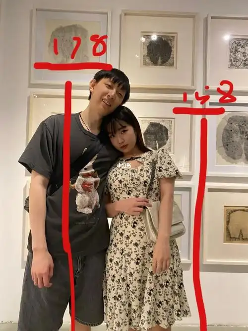 我的身高158是取体检的最高值老公取的是体检平均值好处就是穿厚底的