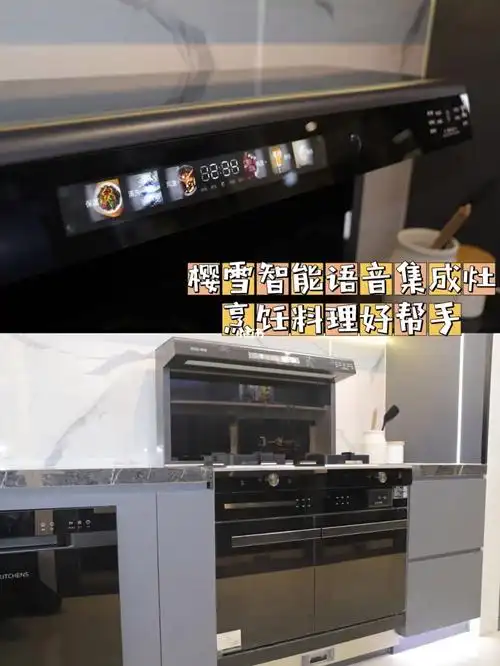 樱雪智 能语音集成灶!烹饪料理好帮手!