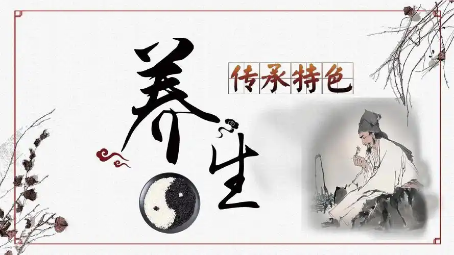 中国风养生馆中医养生ppt通用模板ppt模板优质课件