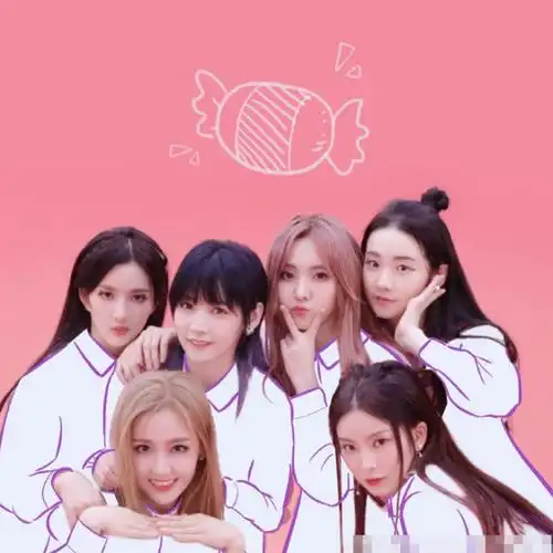 硬糖少女303集体换新头像,赵粤刘些宁超可爱,全员对着镜头卖萌