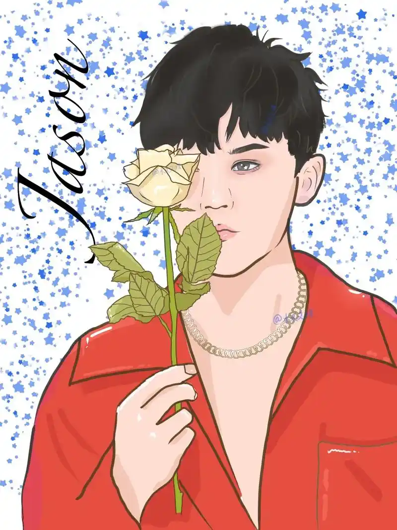 张杰身骑白马戏腔太好听所以凑了一张图挖野菜去了