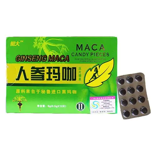 挺大 人参玛咖压片糖果