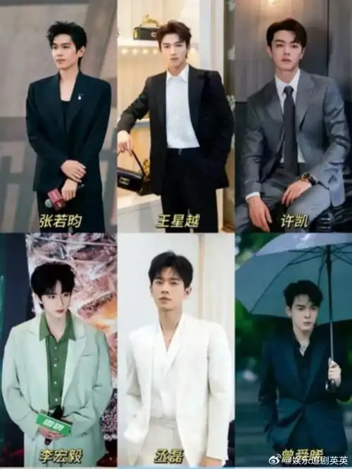 猛然察觉,内娱最帅气的男艺人皆汇聚于此了,这些均是容貌极为俊美的大