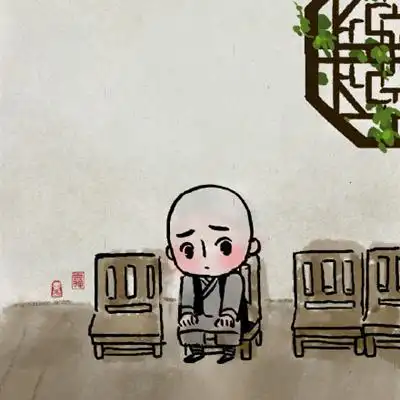 一禅小和尚微信头像一禅小和尚的卡通图片