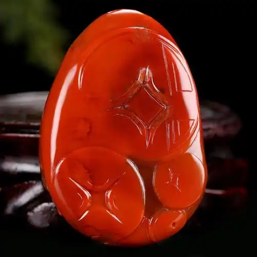 四川凉山精品南红玛瑙*腰缠万贯*金蟾富贵*挂件 招财金蟾