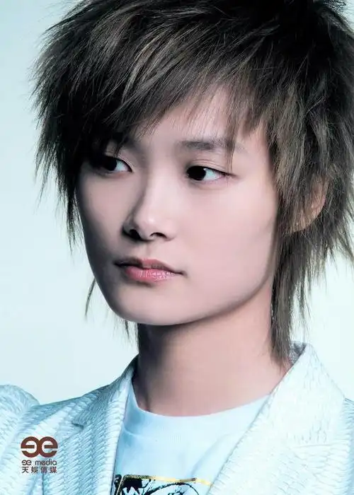 李宇春正面照(国字脸棱角分明)(35)