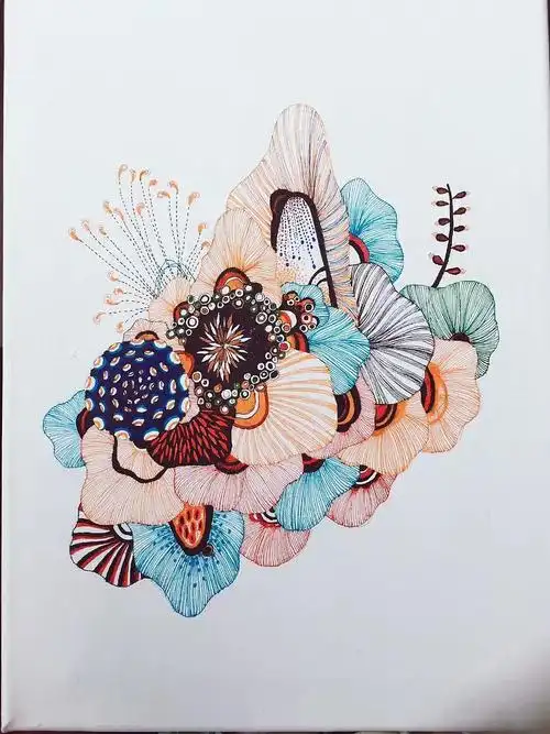 手绘装饰画|纯艺术|绘画|柠檬_茶 - 原创作品 - 站酷 (zcool)