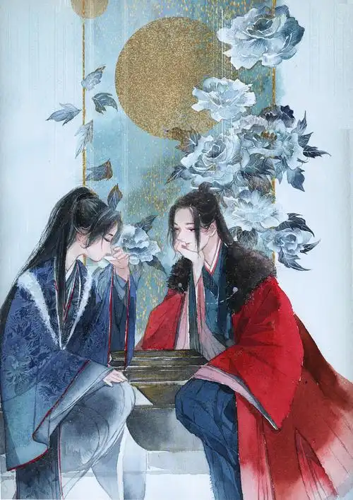 山河令|不透明水彩插画