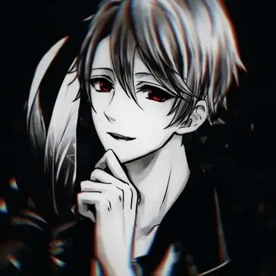 黑白动漫男生头像念七