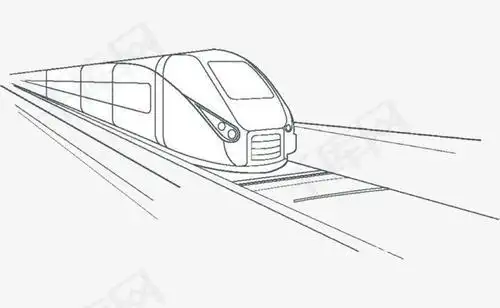 有关地铁的标志简笔画