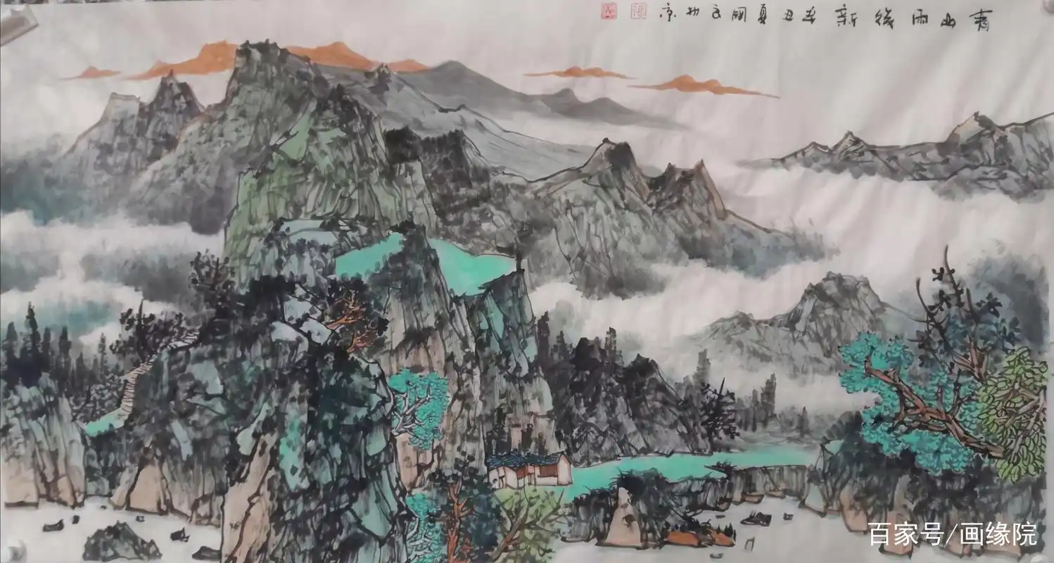 张国良画家山水画作品赏析