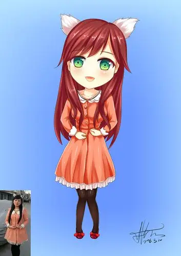 久违的q版动漫形象