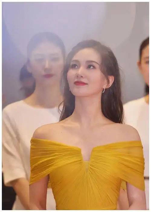 刘诗诗现身成都参加活动身穿粉色长裙气场十足走路仪态端庄大方