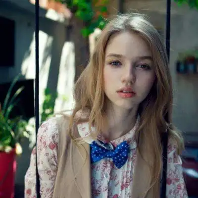 欧美英伦范女生头像