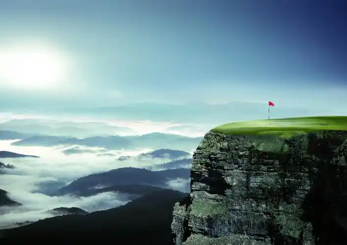 气势磅礴高山之巅psd素材下载