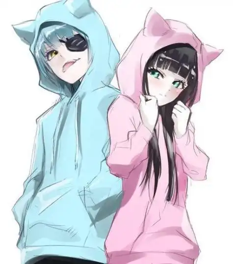 动漫兄妹头像大全奇酷啦