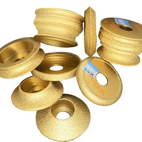 磨仙磨d边轮钎焊金刚石磨头角磨机圆边磨轮瓷砖石材打磨片玻璃磨