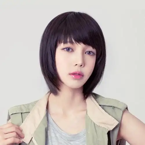 脸大女生最适合这样的发型修脸显嫩心水第五款