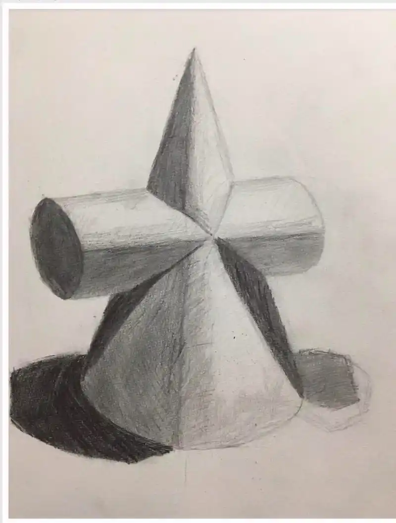 素描初学者作品