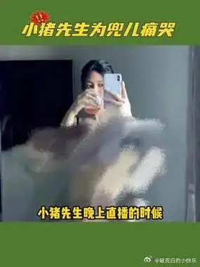 兜儿澄清网传照片事件小猪先生直播的时候痛苦流泪