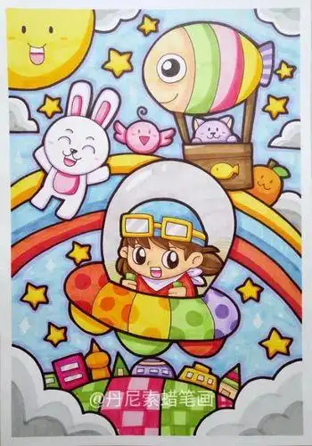 9岁儿童画9岁儿童画画大全简单漂亮