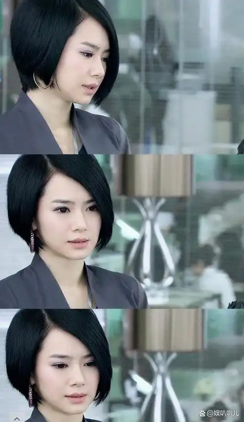 为戏剪掉七年长发戚薇我还没来得及哭就剪了