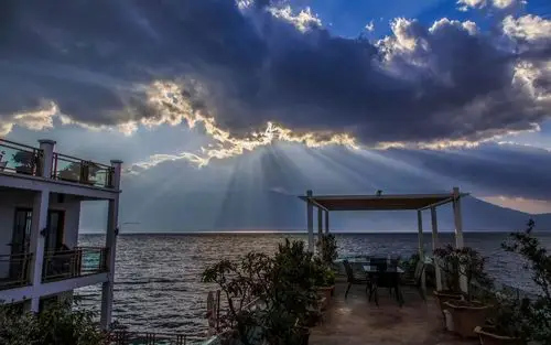 大理洱海日出风景壁纸(7/9)