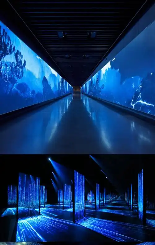 弭黎全息投影机裸眼3d地面墙面沉浸式互动展厅餐厅酒吧剧本杀科普技馆