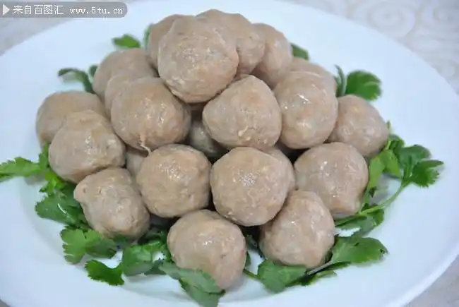 火锅菜品肉丸高清图片素材