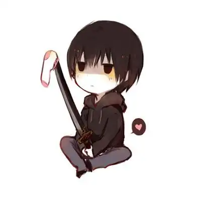 盗墓笔记 闷油瓶 小哥 张起灵 q版 萌