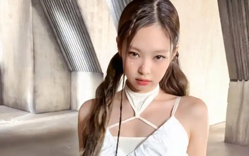 【jennie】pink venom超辣练习室jennie伪直拍