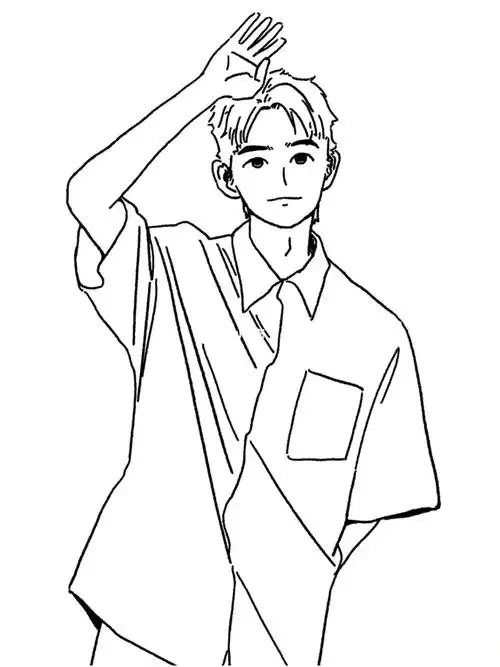 这是好久之前答应给第100个粉丝画的刘昊然,就是说太懒了到现在才画