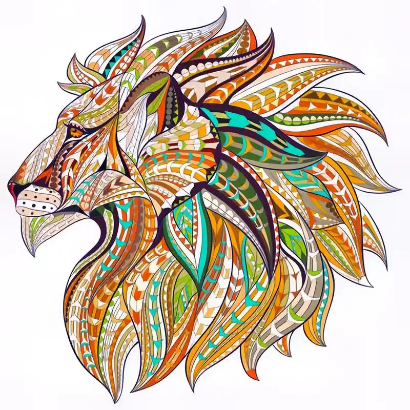 艺术美 线条元素 动物之狂想曲.#见者好运 #国风插画 #艺 - 抖音