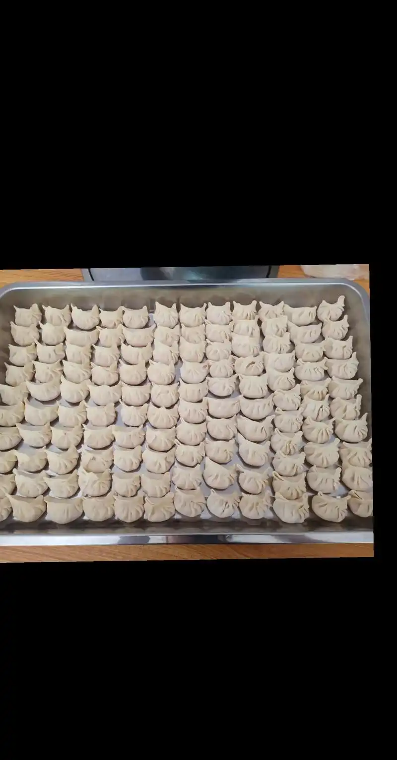 一日三餐人间烟火简单而美味 #简单好学一看就会的包饺子手法 - 抖音