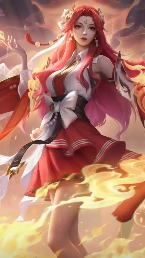 王者荣耀貂蝉皮肤 壁纸唤灵魅影