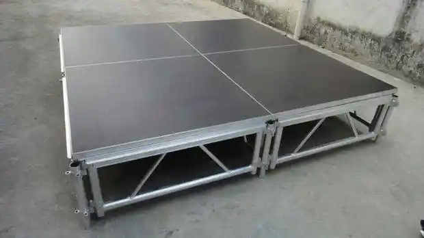 户外庆典演出活动铝合金舞台卡扣快速拼装钢铁热镀锌管架子厂家