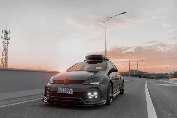 高尔夫7改装pd宽体大包围外观套件