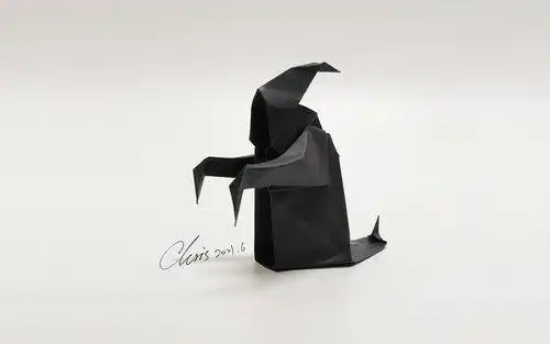 折纸吓人的青鬼它是不少日式rpg恐怖游戏里的主角热门文章02-02折纸