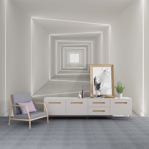 自粘光线壁纸服装店延伸空间拍照背景墙壁画办公室墙贴画直播壁画