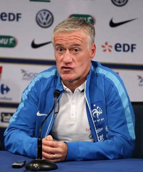 德尚谈本泽马出战决赛时表情()