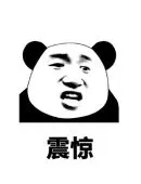 熊猫头表情包图片熊猫头震惊文字表情包图片