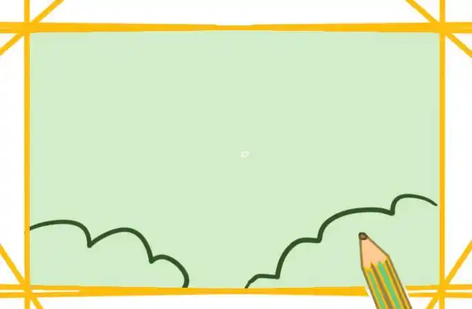 适合做ppt背景的简笔画