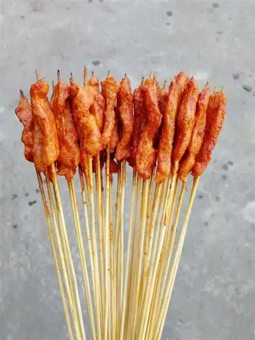 网红铁板鸡肉串10元30串南昌盼多多把把小鲜肉专业厂家批发30串把