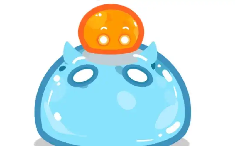 摸鱼作品,一只火史莱姆一只水史莱姆hhhhhhhhh