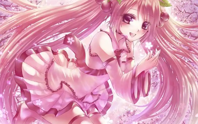 精选动漫美女唯美电脑锁屏壁纸