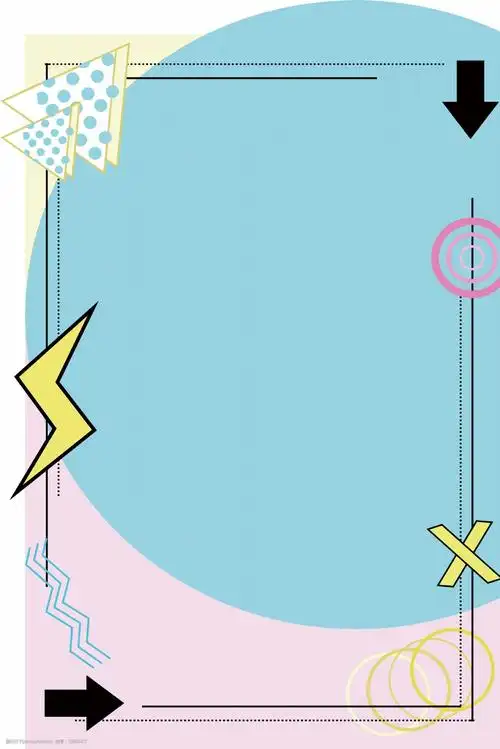 简约矢量立体几何商务简历背景素材图片-图行天下图库