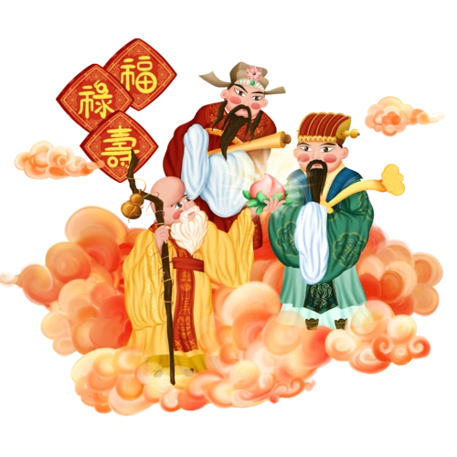 杂谈,招财-「福禄寿」新年正月迎灶神,地主爷,财神都是重要的日子,但